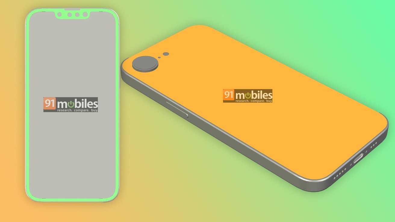 New renders show what the iPhone SE 4 might look like