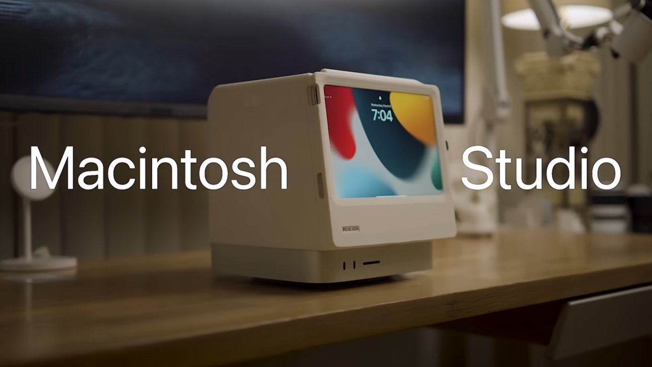 Original Macintosh inspires 3D-printed Mac Studio & iPad mini dock
