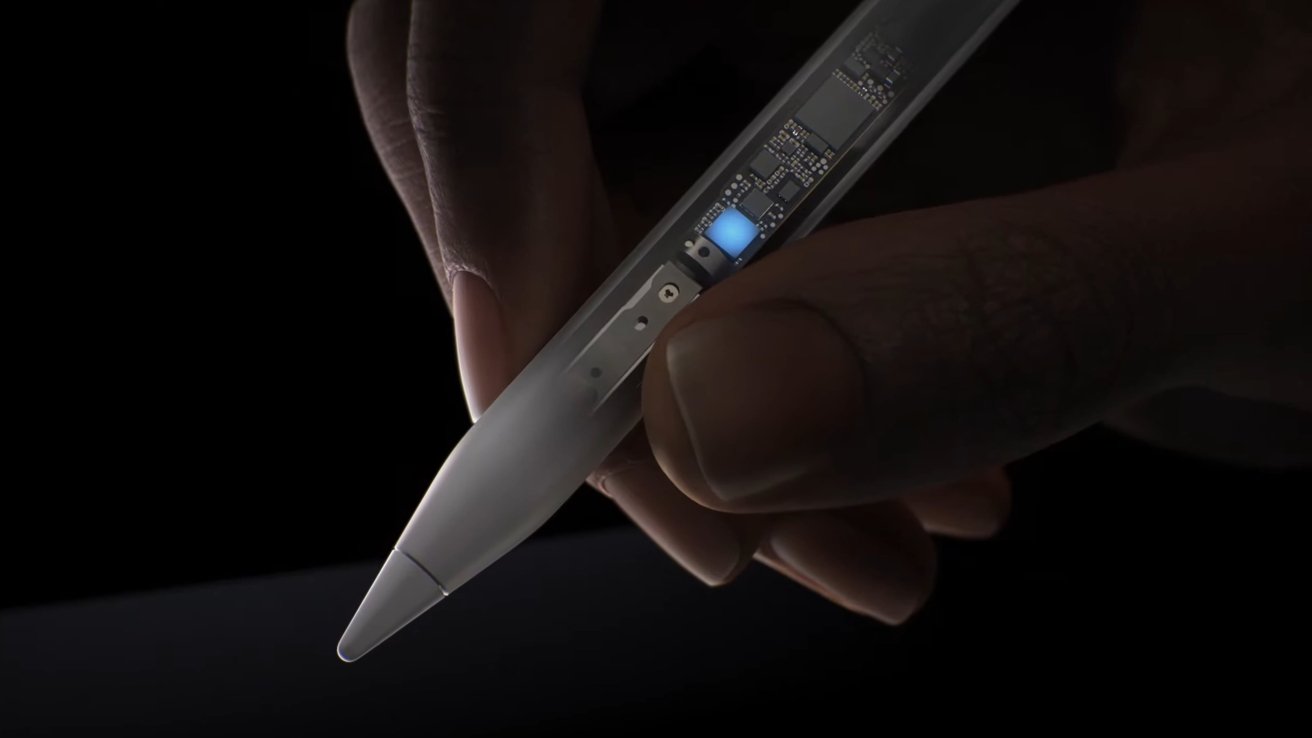 Apple Pencil Pro brings squeeze gestures to new iPads for $129