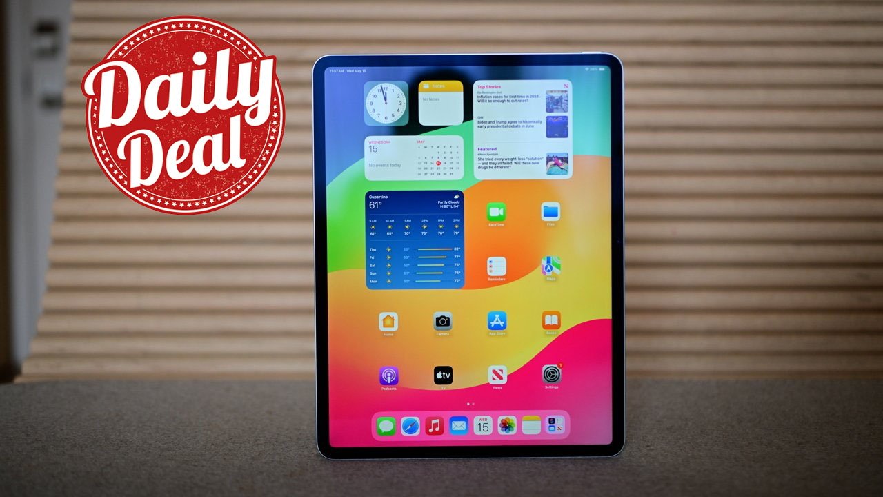 Amazon slashes Apple’s brand-new iPad Air 6 to $569