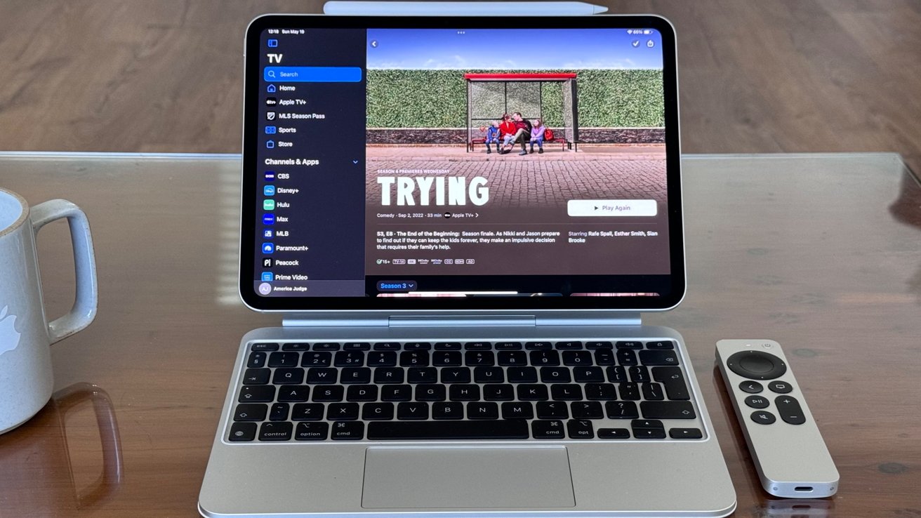 If you want an iPad Pro Magic Keyboard that matches the Siri Remote, it’ll cost you
