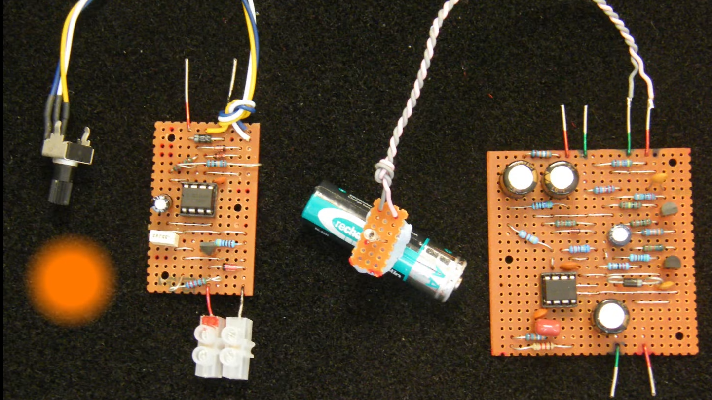Trying to Build A Communications Device With a 1-Pound Laser And a 7805