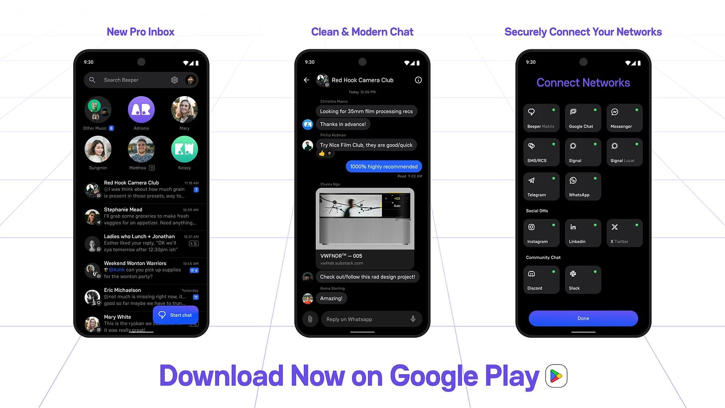 Beeper’s Android app for unified chats gets a major refresh, sans the iMessage garnish