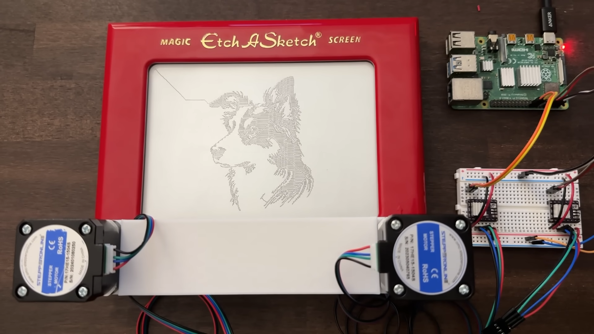 Roboticizing An Etch-a-Sketch