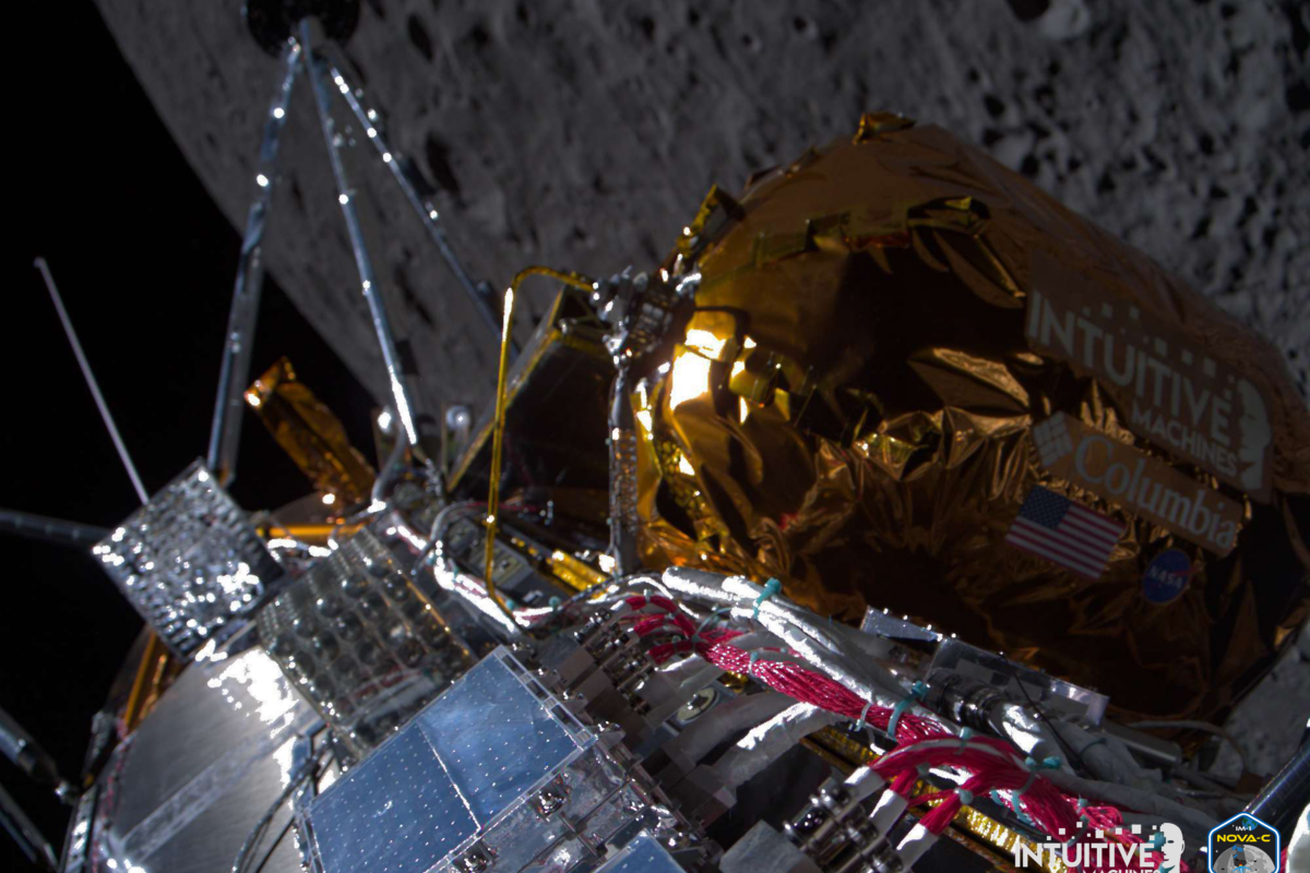Odysseus achieves the first US Moon landing since 1972
