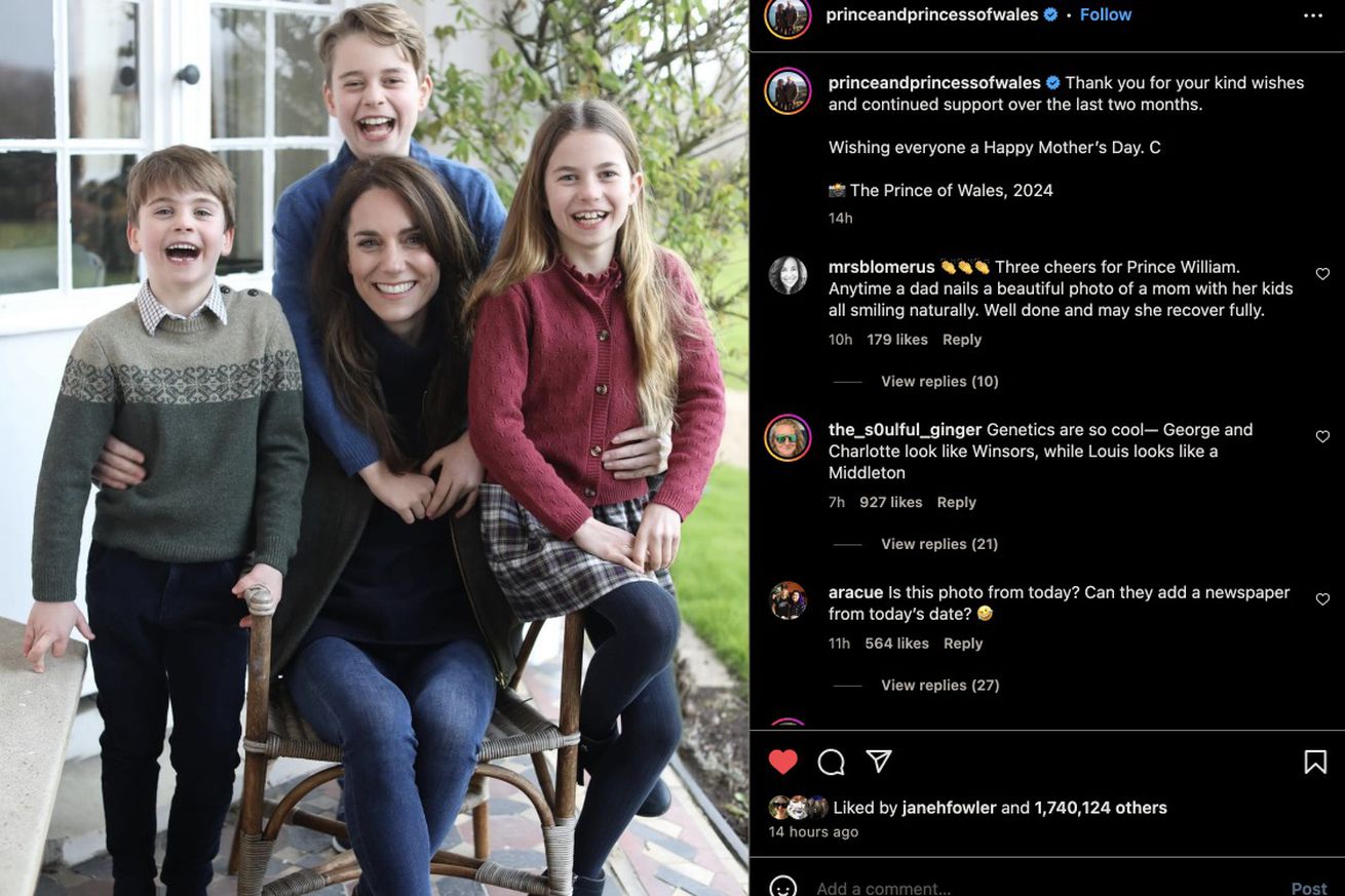 British monarchy rocked by bad Photoshop job