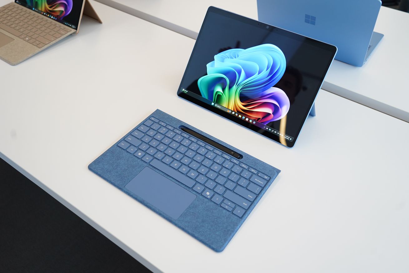 A first look at Microsoft’s new Surface Pro with Arm chips inside