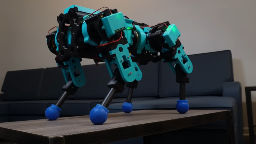 TOPS, the DIY Robot Dog, Has Great Moves