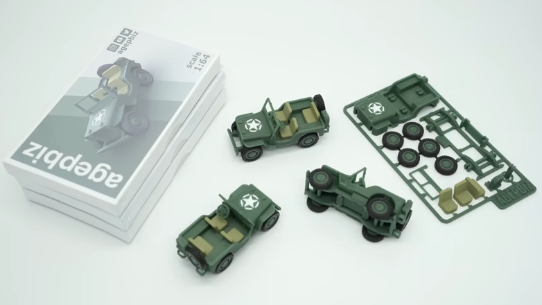 Micro Jeep Model Kit is Both Business Card and Portfolio