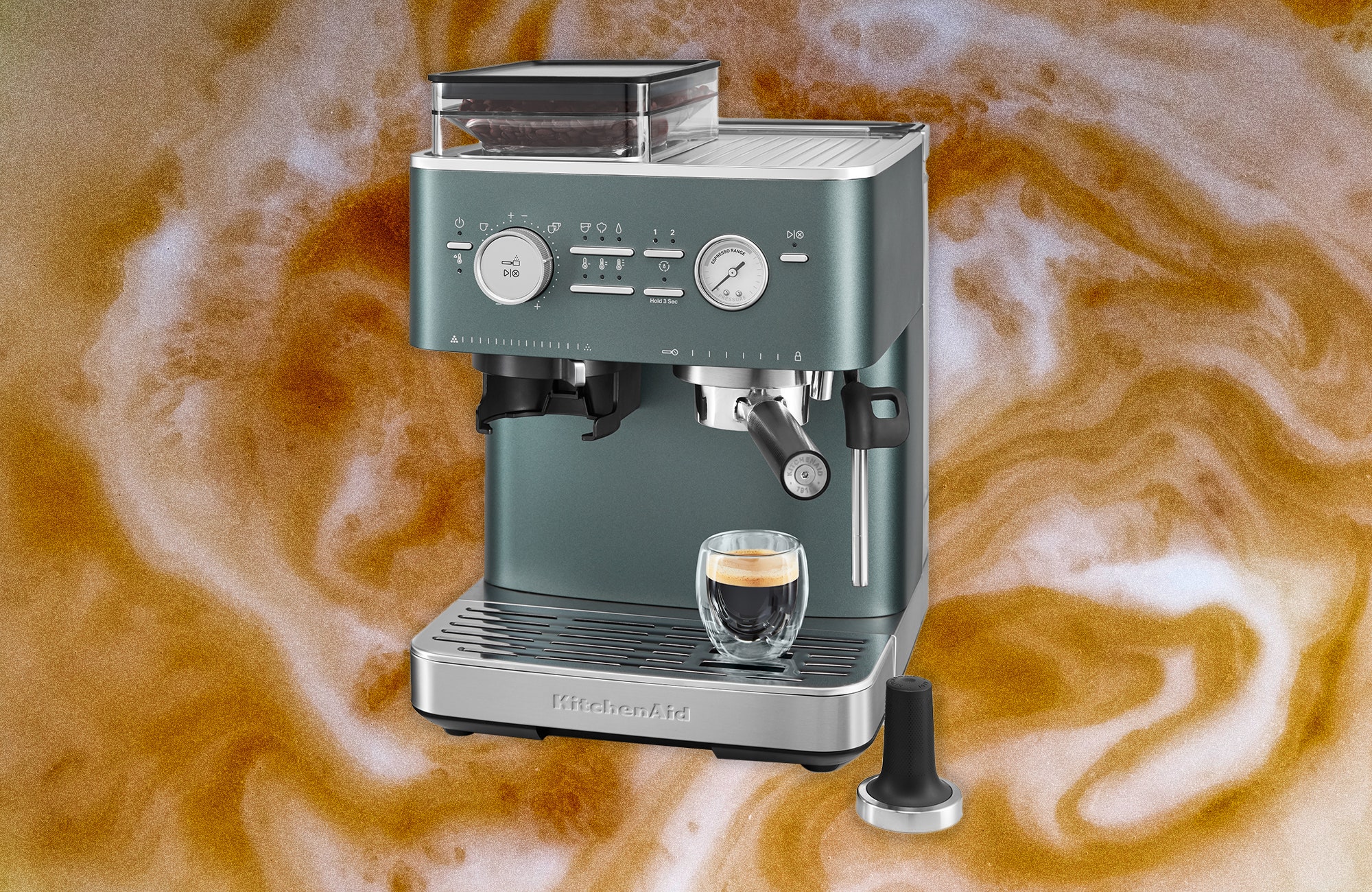 KitchenAid Semi Automatic Espresso Machine Review: Quiet and Compact