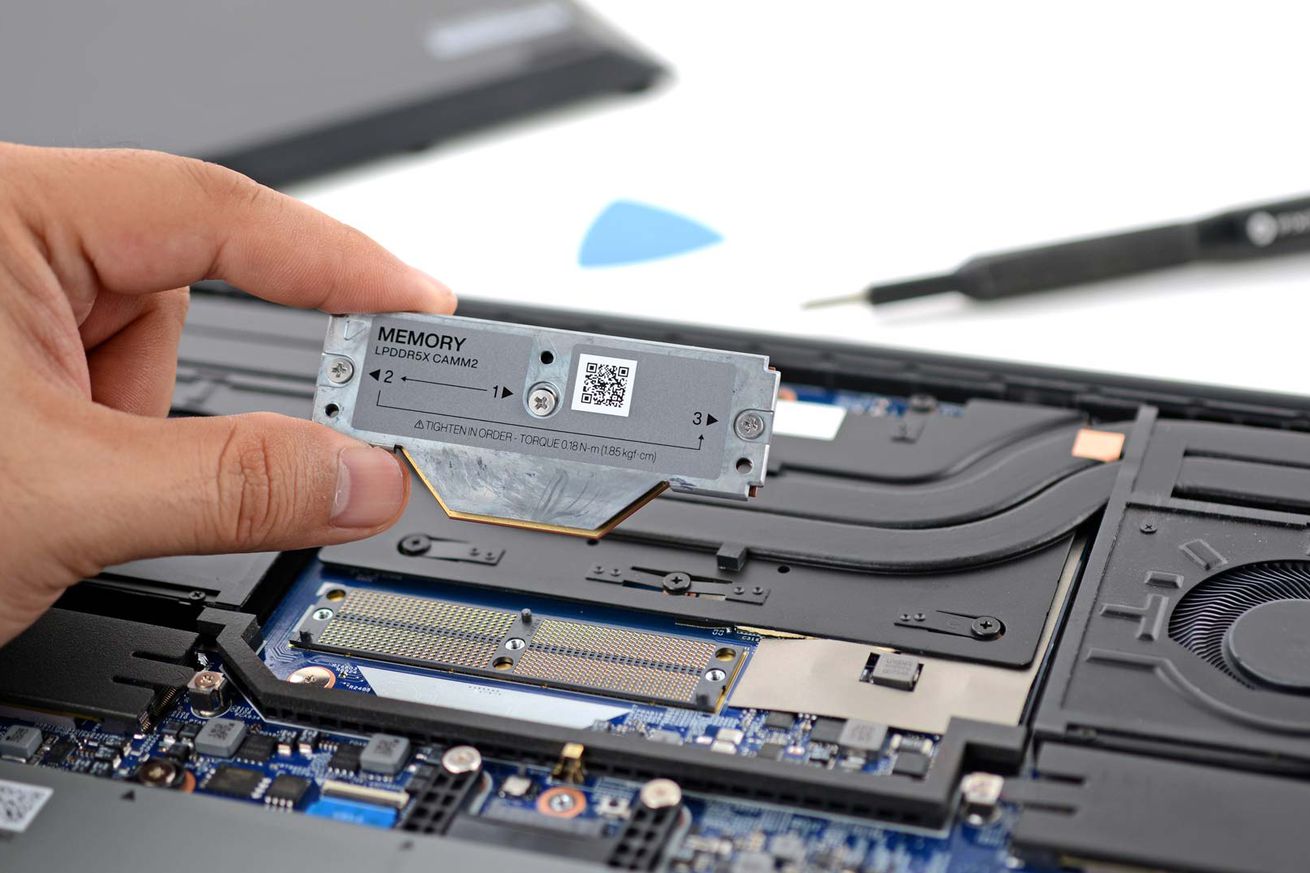 Compression-mounted laptop RAM is fast, efficient, and upgradeable