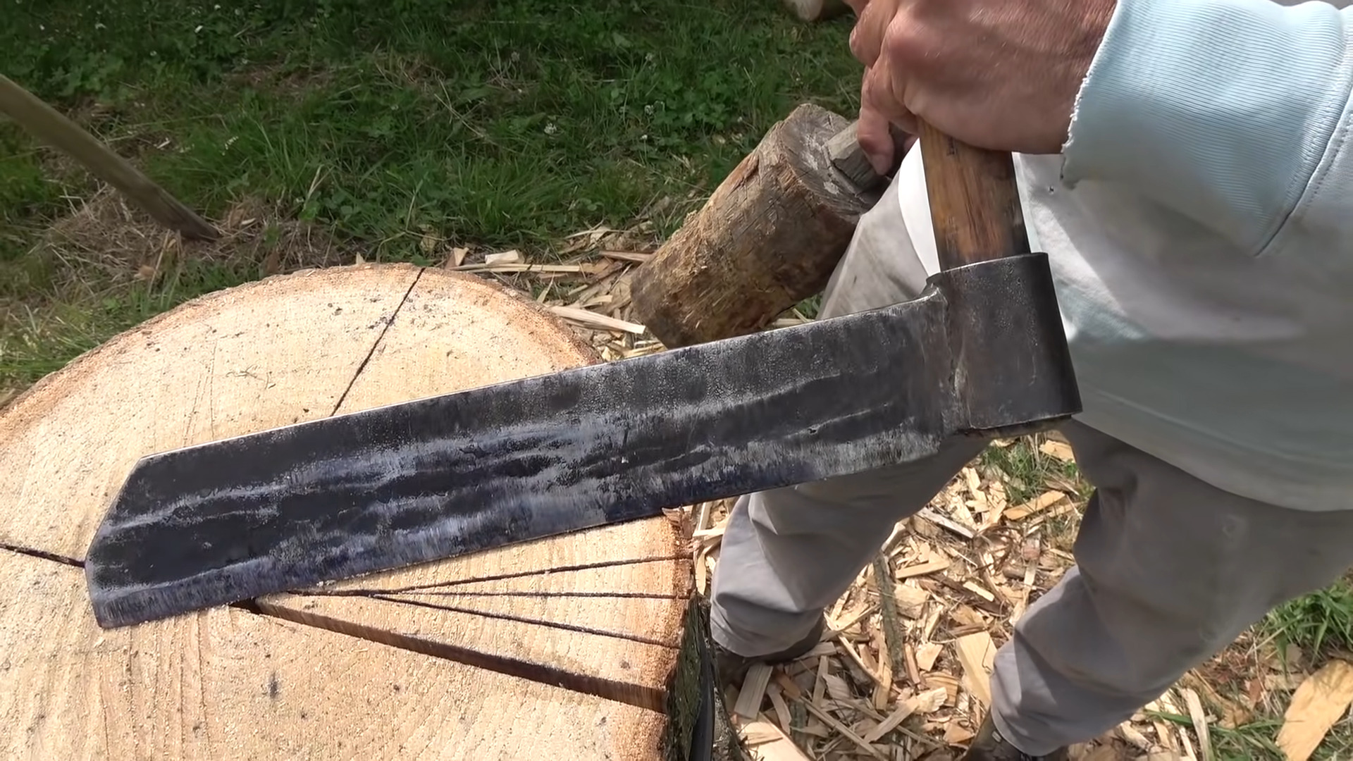 Making Wooden Shingles with Hand Tools