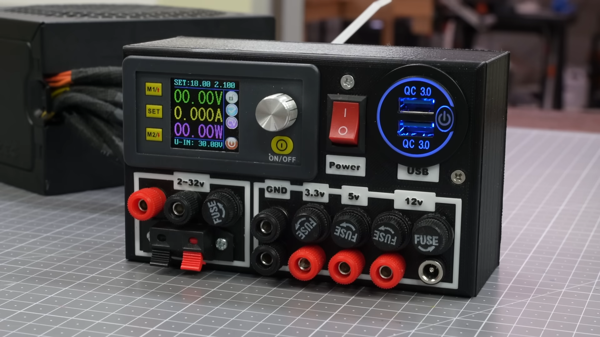 Turning an ATX PSU Into a Variable Bench Supply