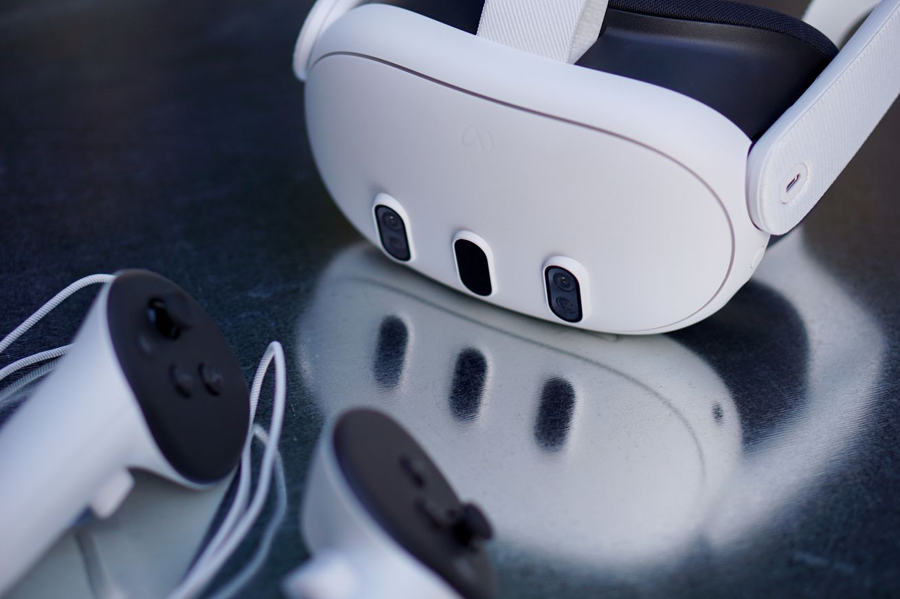 The Meta Quest 3 headset has a lying down mode now