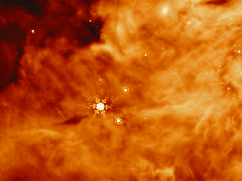 James Webb spots a cocktail of compounds around two stars