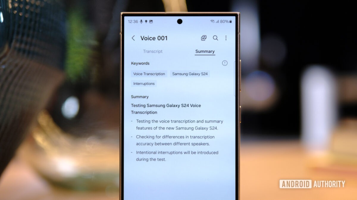 You can now use your voice to launch Galaxy AI features