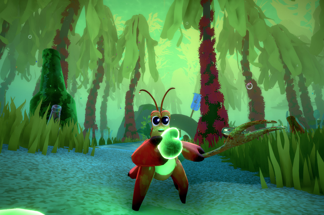 Another Crab’s Treasure is a cheery, accessible take on Dark Souls