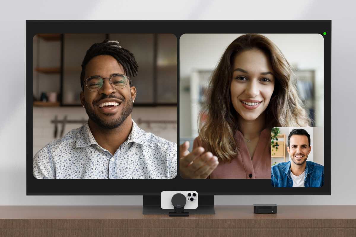 FaceTiming on your Apple TV 4K? You don’t have to hold your iPhone anymore