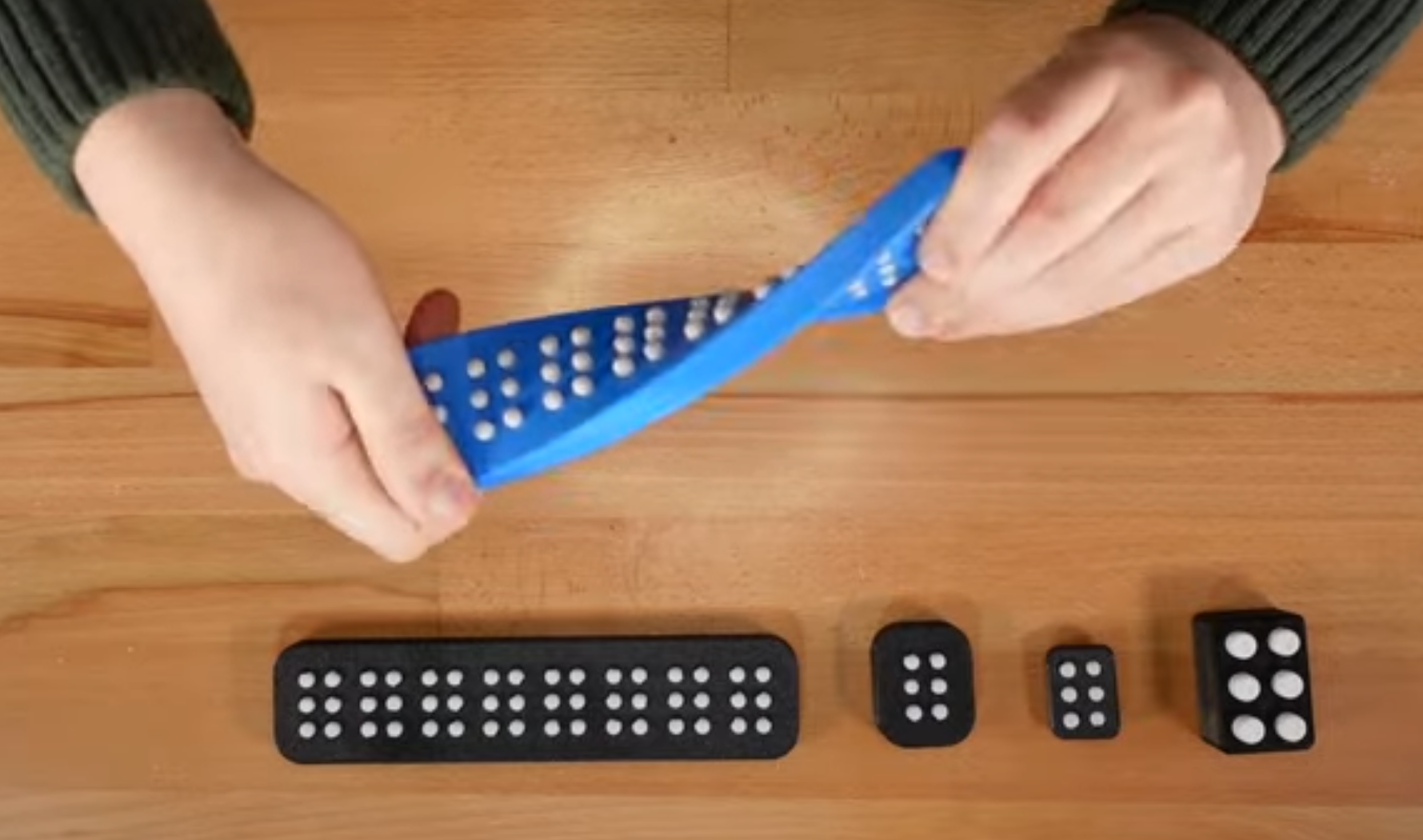 3D Printed Braille Trainer Reduces Barrier to Entry
