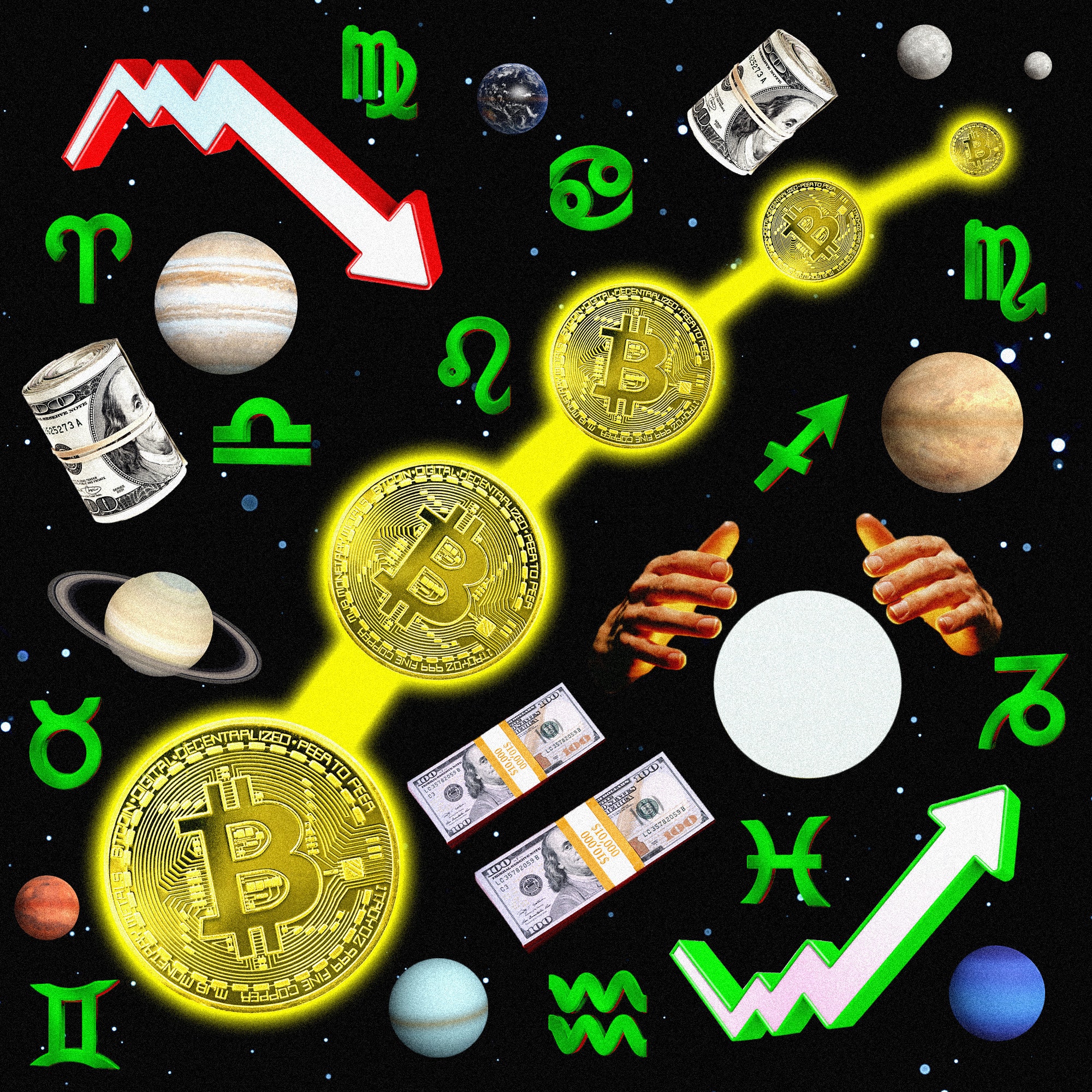 Crypto Astrologers See Price Moves in the Stars