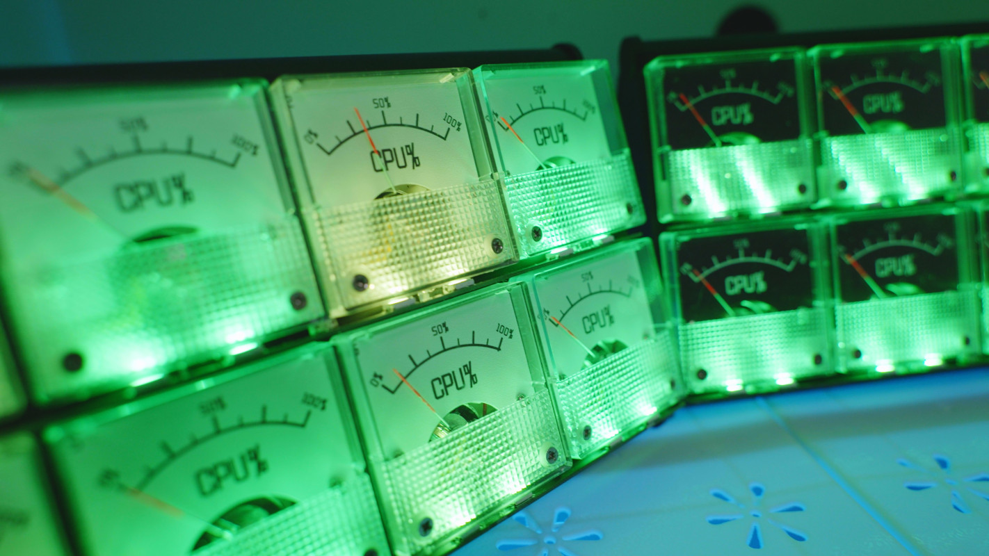 Keep Tabs on PC Use with Custom Analog Voltmeter