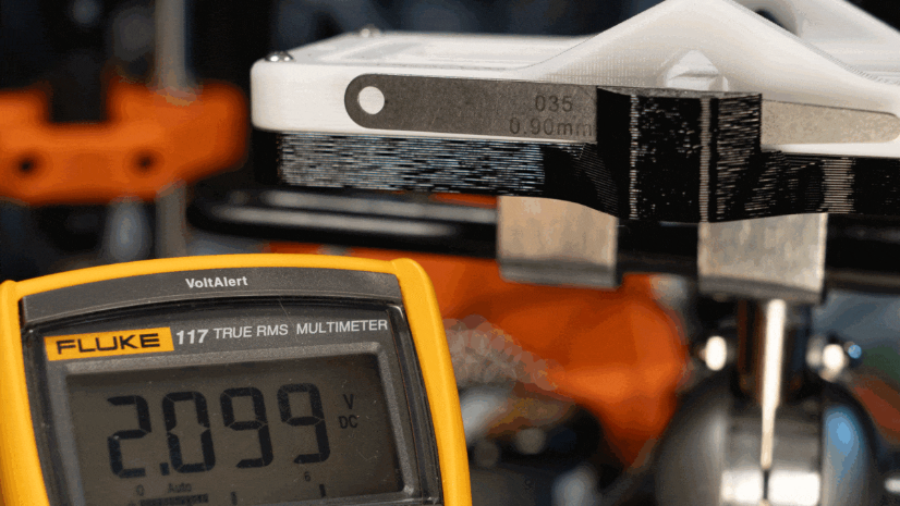 Flexures Keep This Printed Displacement Sensor In Line