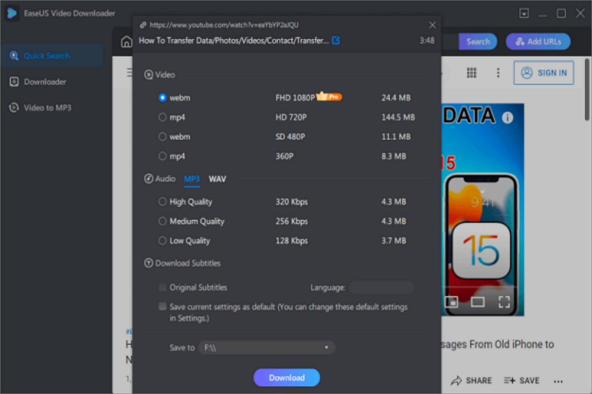 Free YouTube Downloader for Mac in 2024 (Apps & Online)