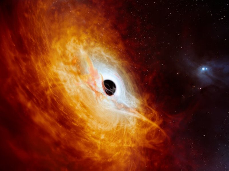 Astronomers spot brightest and fastest-growing quasar ever