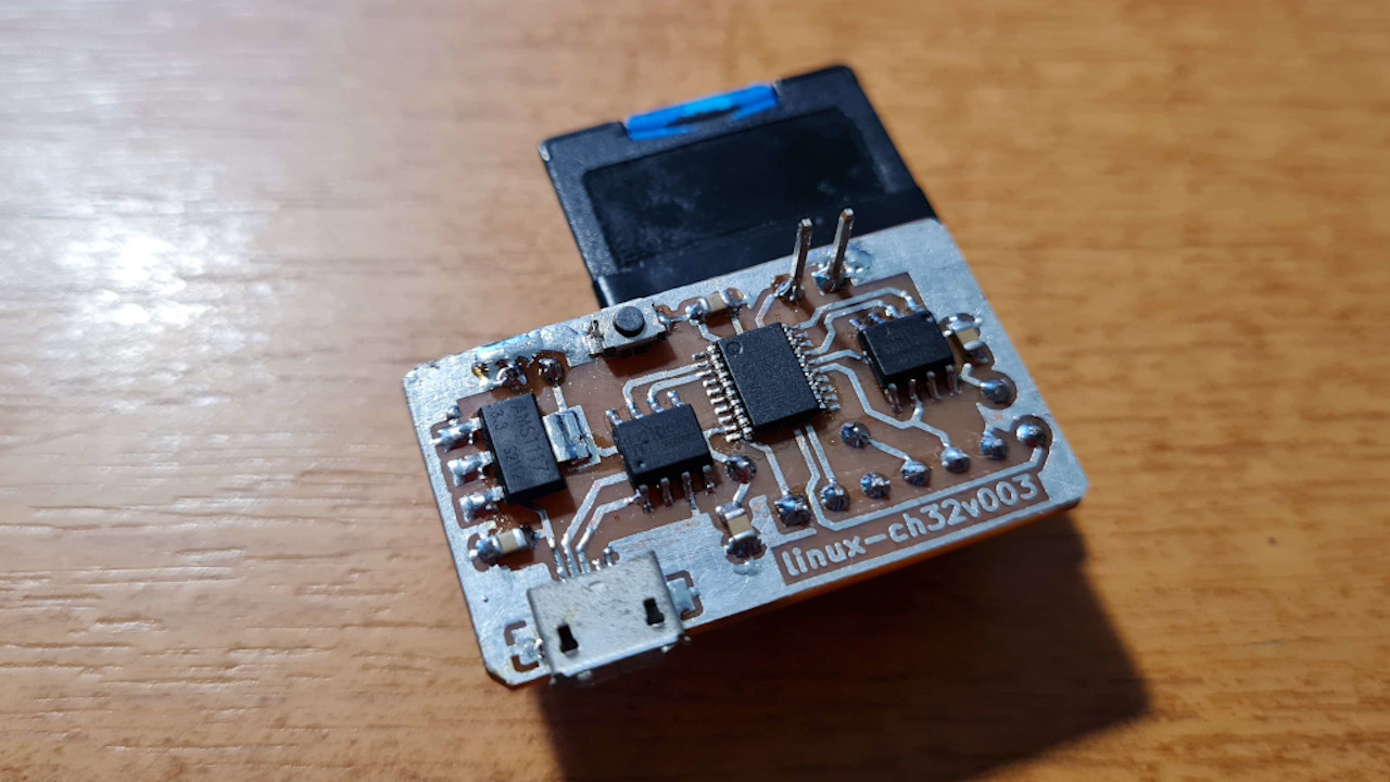 Bring Linux To CH32V003 Through, Yes, RISC-V Emulation
