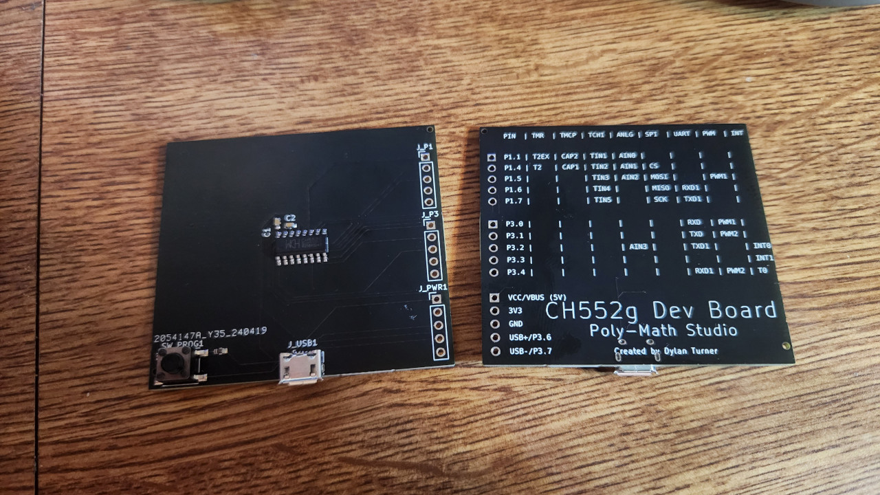 A CH552G Devboard In Case You Missed It