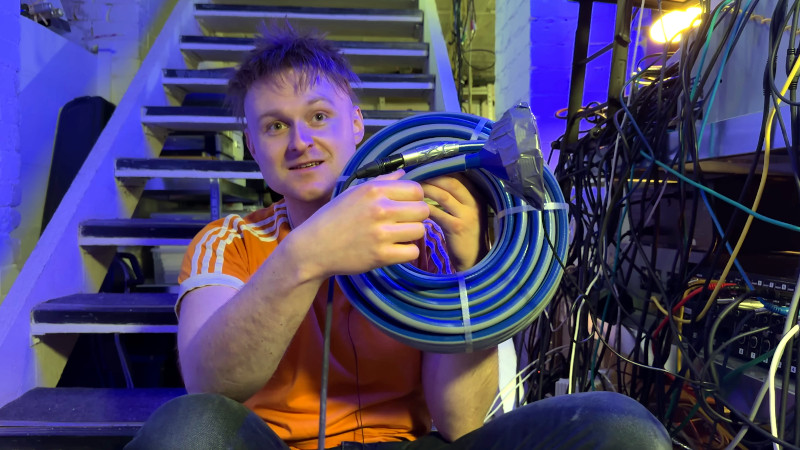 An Audio Delay, The Garden Hose Way