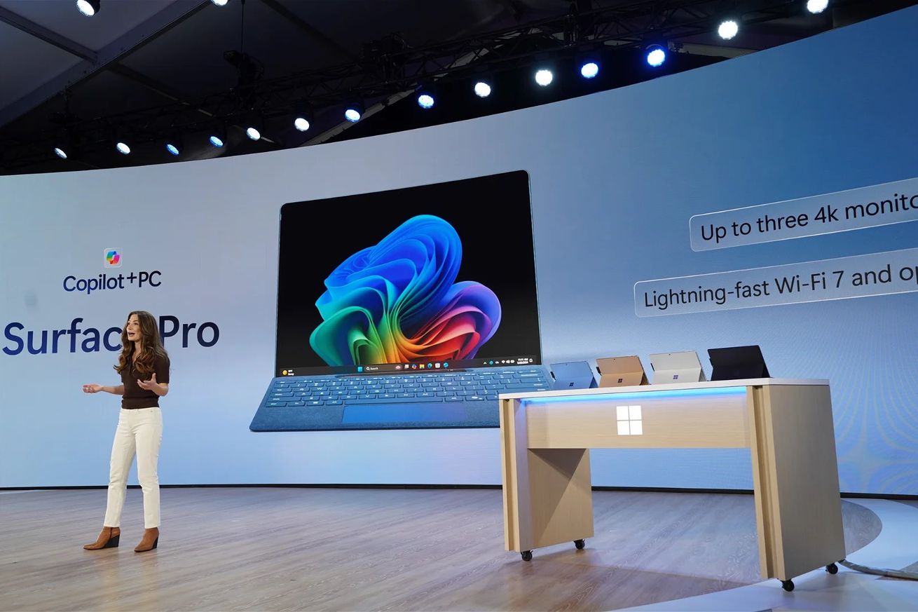 The new, faster Surface Pro is Microsoft’s all-purpose AI PC