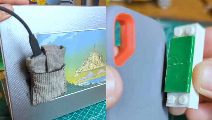 Sticky Situation Leads To Legit LEGO Hack