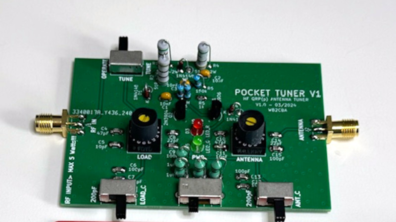 A Tiny Tuner For The Low Power Ham