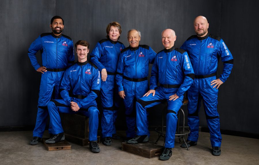 Jeff Bezos’s Blue Origin rocket successfully completes crewed mission to space