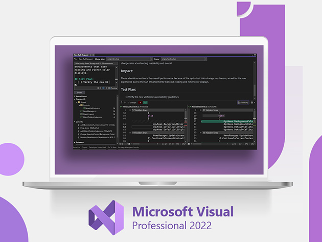 Code more accurately and quickly with Microsoft Visual Studio Professional 2022, now only $40
