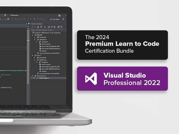 Get Microsoft Visual Studio and learn how to code for only $65