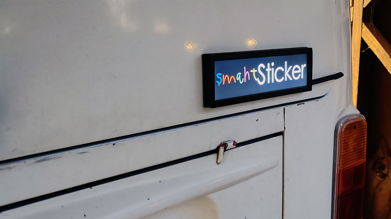 AI-Powered Bumper Sticker Provides Context-Sensitive Urban Camouflage