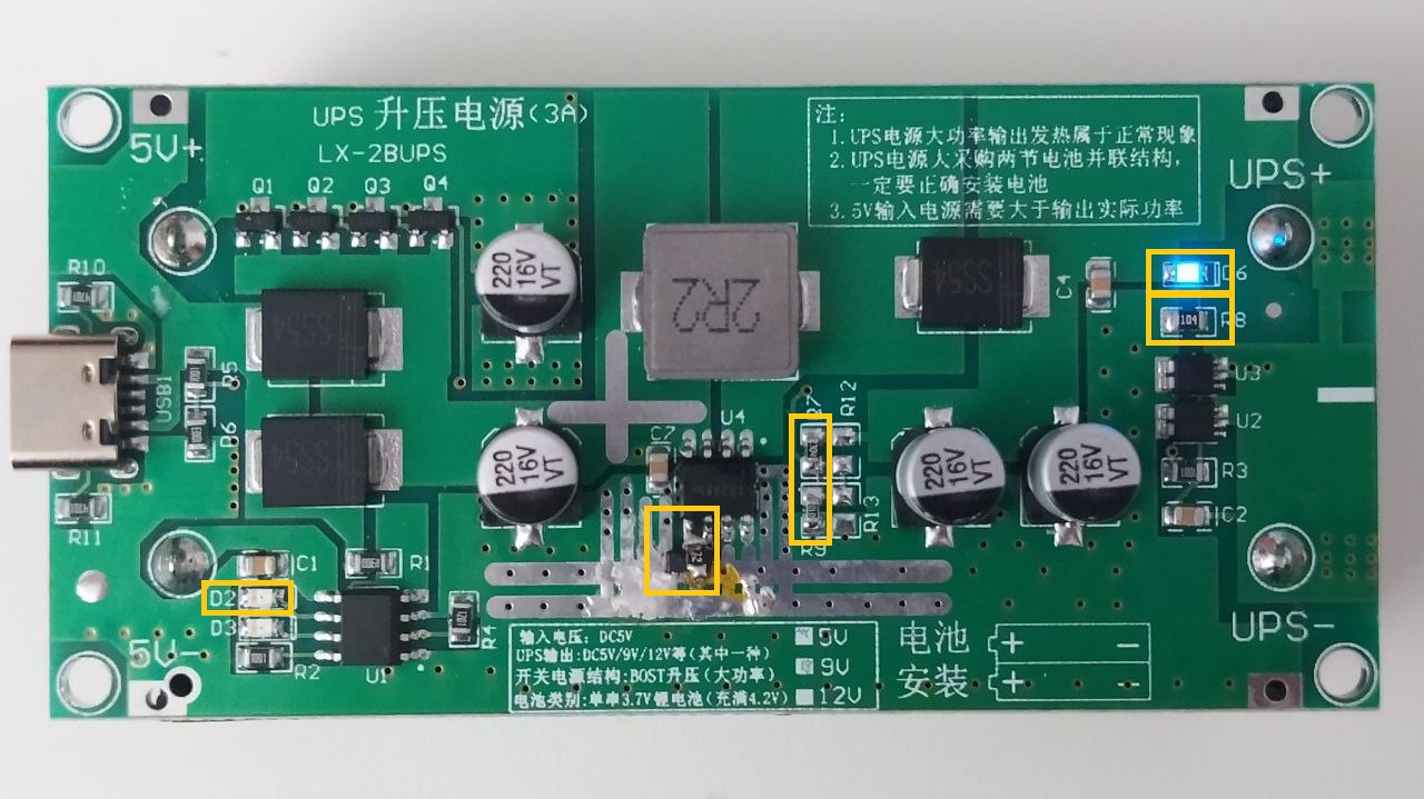 Upgrading a Cheap LX-2BUPS UPS Board To Fix Fatal Flaws