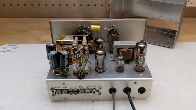 Voice Control for a Vintage Heathkit Radio